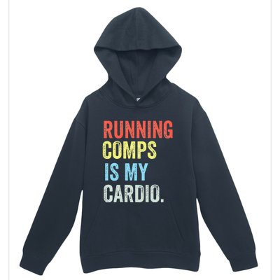 Running Comps Is My Cardio retro Realtor Apparel Urban Pullover Hoodie