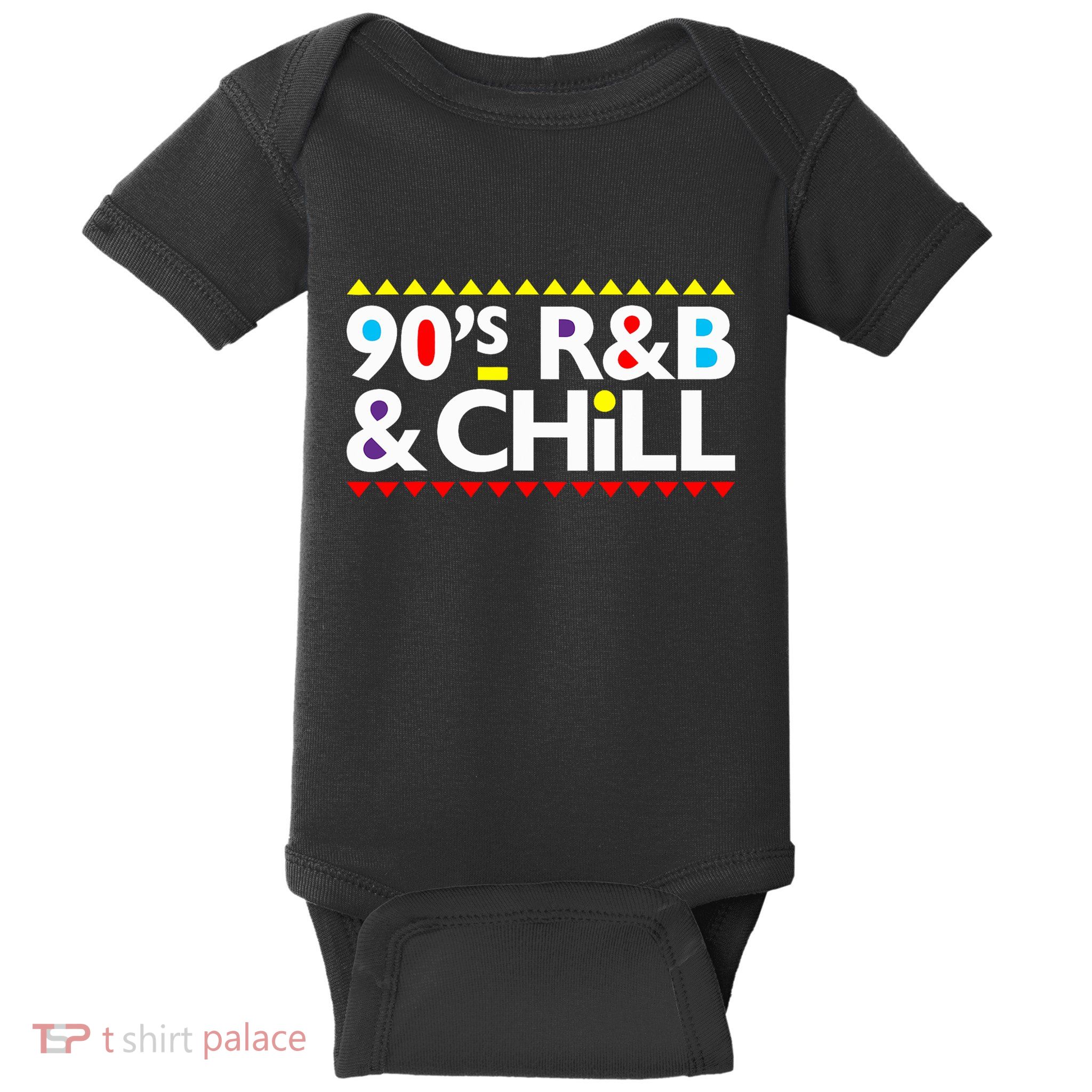 Retro Cool I Love 90S R&B & Chill R&B Music Lovers Baby Bodysuit
