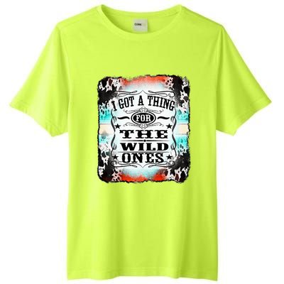 Retro Cowgirl I Got A Thing For The Wild Ones Tall Fusion ChromaSoft Performance T-Shirt