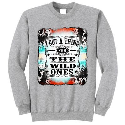 Retro Cowgirl I Got A Thing For The Wild Ones Sweatshirt