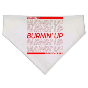 Retro Cause Im Burnin Up For You Baby USA-Made Doggie Bandana