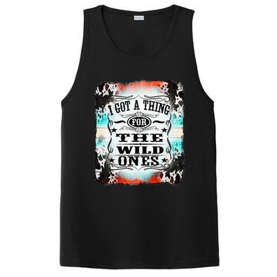 Retro Cowgirl I Got A Thing For The Wild Ones PosiCharge Competitor Tank