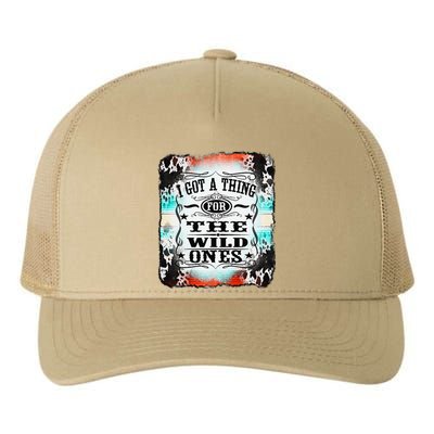 Retro Cowgirl I Got A Thing For The Wild Ones Yupoong Adult 5-Panel Trucker Hat