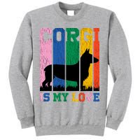 Retro Corgi Is My Love Sweatshirt