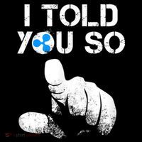 Ripple Crypto I TOLD YOU SO To Buy XRP BULLRUN Trading Joke Stripe Pom Pom Beanie
