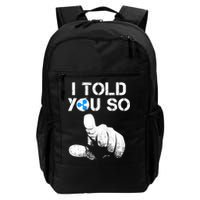 Ripple Crypto I TOLD YOU SO To Buy XRP BULLRUN Trading Joke Backpack