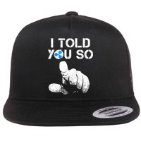 Ripple Crypto I TOLD YOU SO To Buy XRP BULLRUN Trading Joke Flat Bill Trucker Hat