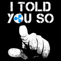 Ripple Crypto I TOLD YOU SO To Buy XRP BULLRUN Trading Joke Mousepad