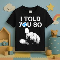 Ripple Crypto I TOLD YOU SO To Buy XRP BULLRUN Trading Joke Toddler T-Shirt