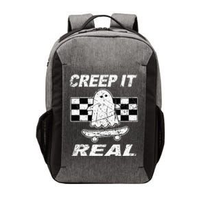 Retro Creep It Real Shirts Ghost Halloween Vector Backpack