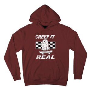 Retro Creep It Real Shirts Ghost Halloween Hoodie