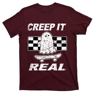 Retro Creep It Real Shirts Ghost Halloween T-Shirt