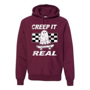 Retro Creep It Real Shirts Ghost Halloween Premium Hoodie