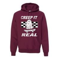 Retro Creep It Real Shirts Ghost Halloween Premium Hoodie