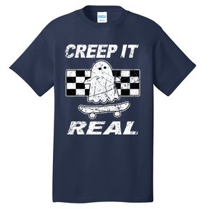 Retro Creep It Real Shirts Ghost Halloween Tall T-Shirt