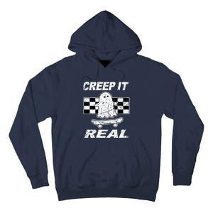 Retro Creep It Real Shirts Ghost Halloween Tall Hoodie