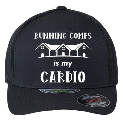 Running Comps Is My Cardio Flexfit Unipanel Trucker Cap