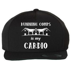 Running Comps Is My Cardio Wool Snapback Cap