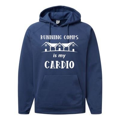 Running Comps Is My Cardio Performance Fleece Hoodie