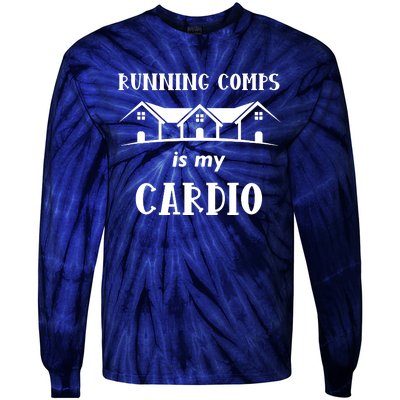 Running Comps Is My Cardio Tie-Dye Long Sleeve Shirt