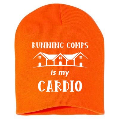 Running Comps Is My Cardio Short Acrylic Beanie