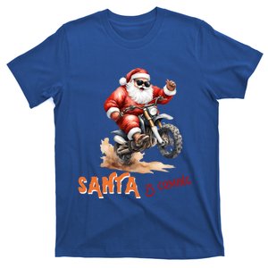 Rettro Christmas Is Coming Xmas Santa Claus Gift T-Shirt