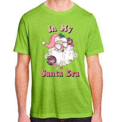 Retro Christmas In My Santa Era Pink Santa Xmas Pajamas Cute Gift Adult ChromaSoft Performance T-Shirt