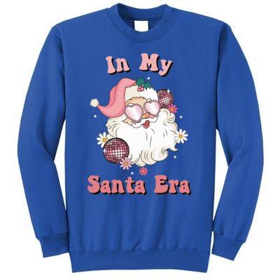 Retro Christmas In My Santa Era Pink Santa Xmas Pajamas Cute Gift Sweatshirt