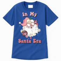 Retro Christmas In My Santa Era Pink Santa Xmas Pajamas Cute Gift Tall T-Shirt