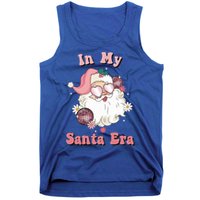 Retro Christmas In My Santa Era Pink Santa Xmas Pajamas Cute Gift Tank Top