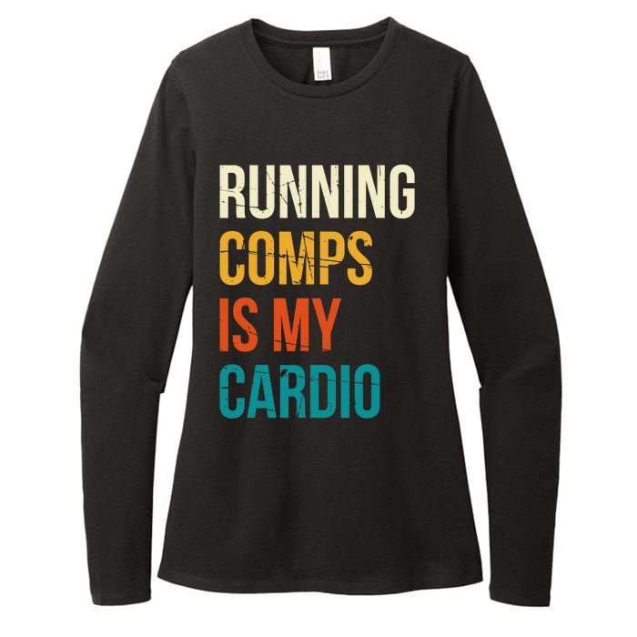 Running Comps Is My Cardio Realtor Real Estate Womens CVC Long Sleeve Shirt