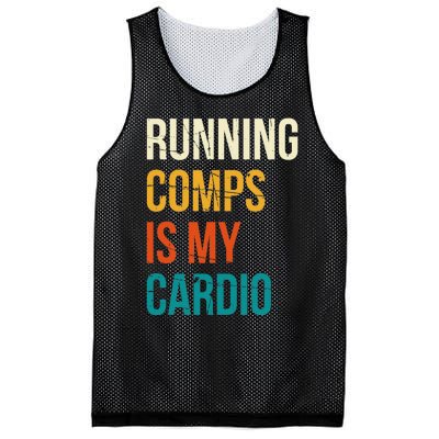 Running Comps Is My Cardio Realtor Real Estate Mesh Reversible Basketball Jersey Tank