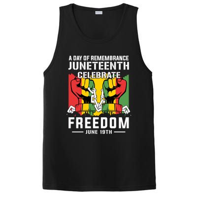 Remembrance Celebrate/Freedom Junenth Black History Pride Gift PosiCharge Competitor Tank