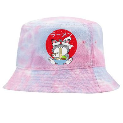 Ra Cat Japanese Anime Kawaii Gift  Tie-Dyed Bucket Hat