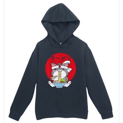 Ra Cat Japanese Anime Kawaii Gift  Urban Pullover Hoodie