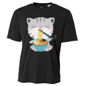 Ra Cat Japanese Kawaii Anime Ra Cat Lover Cute Cool  Cooling Performance Crew T-Shirt