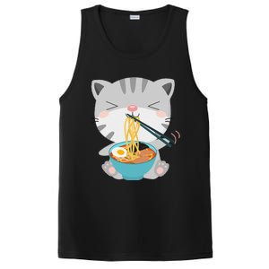 Ra Cat Japanese Kawaii Anime Ra Cat Lover Cute Cool  PosiCharge Competitor Tank