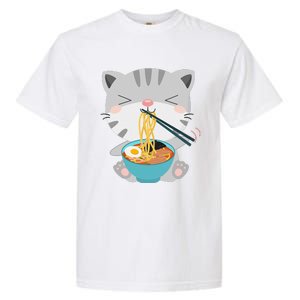 Ra Cat Japanese Kawaii Anime Ra Cat Lover Cute Cool  Garment-Dyed Heavyweight T-Shirt