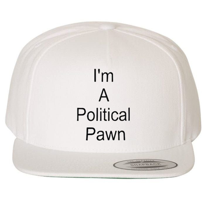Robert Crimo Jr I’M A Political Pawn Wool Snapback Cap