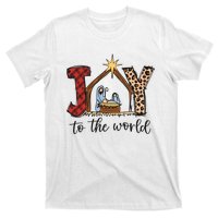 Retro Christmas Joy To The World T-Shirt