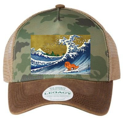 Ruby Cavalier King Charles Spaniel Legacy Tie Dye Trucker Hat