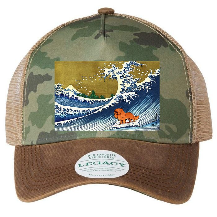 Ruby Cavalier King Charles Spaniel Legacy Tie Dye Trucker Hat
