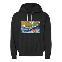 Ruby Cavalier King Charles Spaniel Garment-Dyed Fleece Hoodie