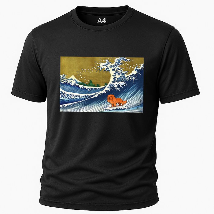 Ruby Cavalier King Charles Spaniel Performance Shirt