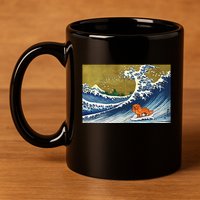 Ruby Cavalier King Charles Spaniel 11oz C Handle Ceramic Mug