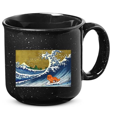 Ruby Cavalier King Charles Spaniel 15oz Campfire Ceramic Mug