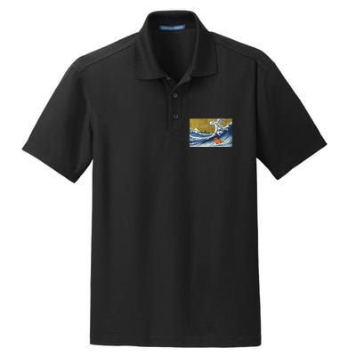Ruby Cavalier King Charles Spaniel Dry Zone Grid Polo