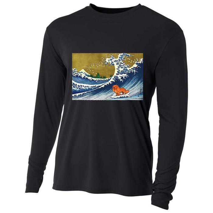 Ruby Cavalier King Charles Spaniel Cooling Performance Long Sleeve Crew