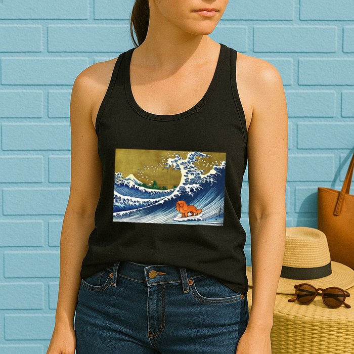 Ruby Cavalier King Charles Spaniel Womens Tank Top