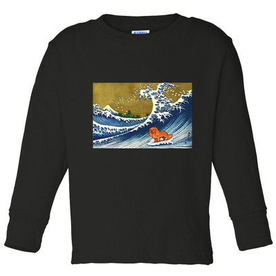 Ruby Cavalier King Charles Spaniel Toddler Long Sleeve Shirt